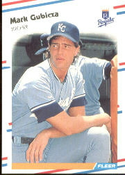 1988 Fleer Baseball Cards      259     Mark Gubicza